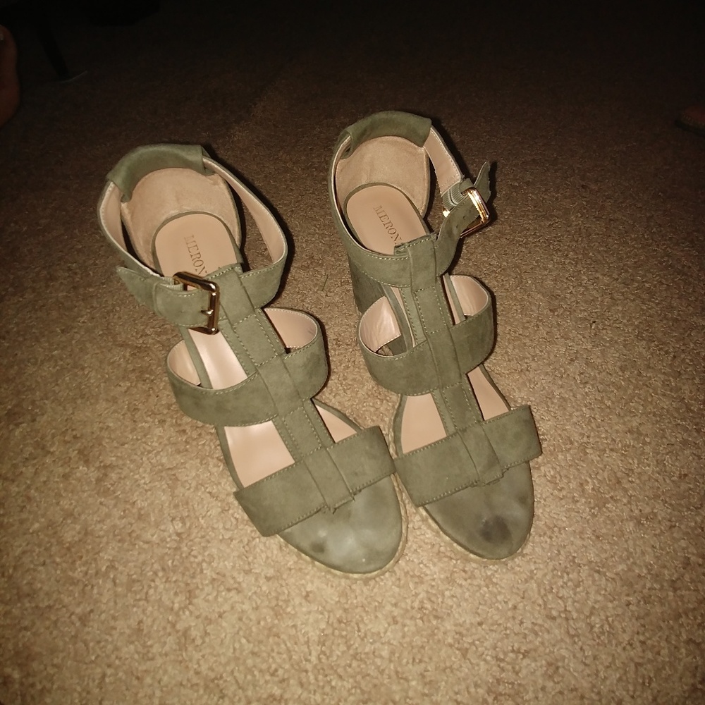 Merona wedges sandlas